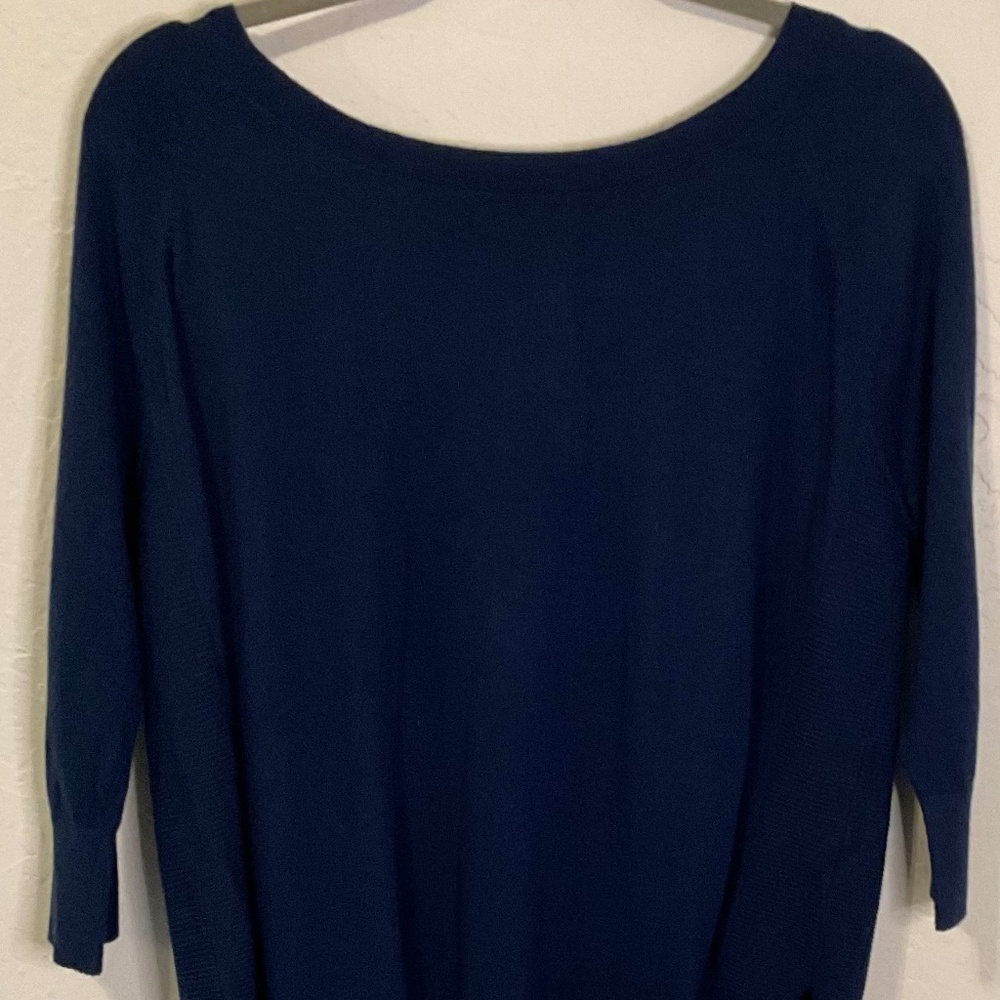 Blue Tunic with Tie upper back